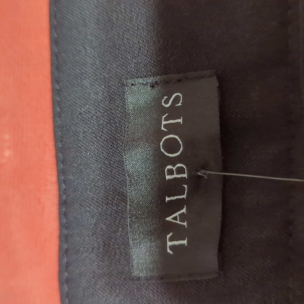 Talbots Black Dress Pants Size 14 Chatham Ankle Pants - Picture 5 of 8